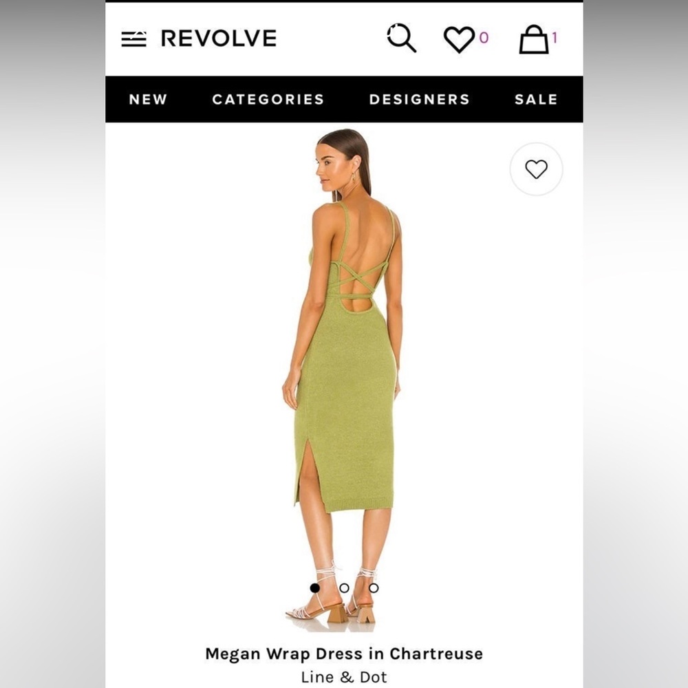 Revolve Line and Dot dress - Picture 2 of 2